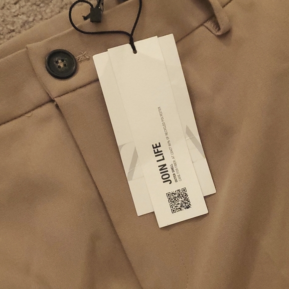 Zara Wide Leg Pants Trousers Camel - Picture 10 of 10